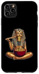 Coque pour iPhone 11 Pro Max Nouilles japonaises Pharaoh King Tut Ramen