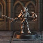 Irrbloss Miniatures Oldschool: Snowy Scarlett