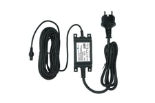 Chargeur d'alimentation électrique extérieur 12V cable de 8 m BG Mosquitaire