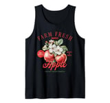 Farm Fresh Organic Apple Farmer's Market Homegrown Vintage Tank Top