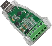 Usb 2.0 À Rs485 Serial Data Converter Adaptateur Cp2102 Compatible Avec Windows 7,8,10, Linux, Mac Os