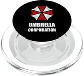 Drôle Gamer Umbrella Corporation Evil Zombie Apocalypse Geek PopSockets PopGrip - Support et Grip pour Smartphone/Tablette avec un Top Interchangeable PopSockets PopGrip pour MagSafe