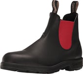 Blundstone femme Original 500 Series Bottine Chelsea, Voltan Noir Rouge, 42.5 EU