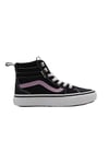 Vans Filmore Hi VansGuard Sneaker, Suede/Nylon Black, 12 UK Child