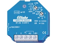 Eltako Fsr61/8-24V Uc Radio/Trådlös Kontakt Infälld Kopplingseffekt (Max.) 2000 W Räckvidd (Max. I Öppen Terräng) 30 M