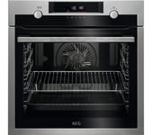 AEG BPS555060M Electric Pyrolytic Oven - Stainless Steel, Stainless Steel