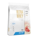 Maxler Ultra Whey Protein - Proteine Whey - Proteines musculation - Whey Isolate - Whey Protein Milkshake à la Fraise - 450g de proteine whey