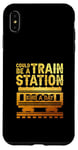 Coque pour iPhone XS Max Citation inspirante « Could Be A Train Station Kinda Day »