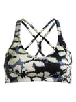 Roxy Sports Bra Heart INTO IT Bra PT Women Blue M