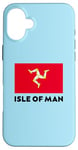 Coque pour iPhone 16 Plus Isle Of Man Flag