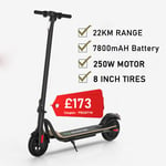 Electric Scooter for Adult Folding E-Scooter Power Motor 22KM Long Range 7.8AH