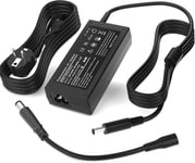 65W Chargeur pour Dell Inspiron 11 13 14 15 17 3000 5000 7000 3505 3793 5559 5558 5368 5100 7506 Latitude 3410 3420 3510 3520 E5470 7390 7490 XPS 11 12 13 HA65NS5-00 Vostro 15 Alimentation(Q363)