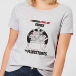 The Flintstones Modern Stone Age Family Women's T-Shirt - Grey - 5XL