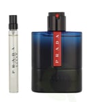 Prada Luna Rossa Ocean Set 110 ml Edt Spray 100ml/Edt Spray 10ml