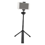 Extendable Selfie Stick Tripod Action Camera Phone Tripod Stand With 1/4in Inter