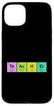 Coque pour iPhone 15 Plus STEM Cadeau Science et Chimie Éléments de chimiste pour enseignant