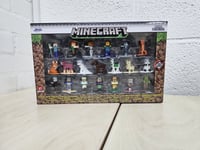 Minecraft Nano Metalfigs Die-Cast 20x Figures Series 5 Complete And Sealed