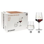 Ritzenhoff 6111013 Set de verres à vin rouge et à eau - série Celebration Deluxe - 12 pièces, pour 400 ml - pièce de designer