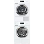 Miele WCR 870 WPS pyykinpesukone ja Miele TCR 790 WP kuivausrumpu