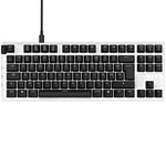 NZXT Function TKL Clavier mécanique Gamer pour PC - Éclairant - Switches RGB linéaires - Switches compatibles MX - Switches remplaçables à Chaud - Clavier Gamer Mecanique | FR (AZERTY) Blanc