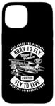 iPhone 15 Wings of Freedom Retro Vintage Aviation Airplane Design Case