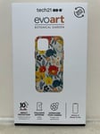 Tech21 EVO ART Floral Garden Strong Botanical Case Cover for iPhone 12 / 12 Pro