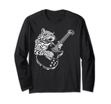 Guitarist Guitar - Guitar Player Jaguar Dad Mom Long Sleeve T-Shirt