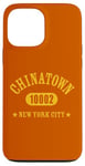 iPhone 13 Pro Max CHINATOWN 10002 NEW YORK CITY / NYC Athletic Design Case