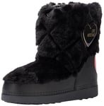 Love Moschino Femme Ja24242g0hjw000 Bottes Snow, Noir, 41 EU