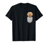 Yorkshire Terrier Chest Pocket for Dog Owners T-Shirt