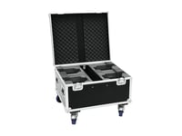 Flightcase 4x LED TMH-X1 Moving-Head Beam