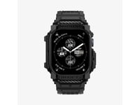 Apyrankė Apple Watch 10 (42Mm) Spigen Rugged Armor "Pro" Matte Juodas