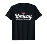 Norwegian Souvenirs Makes My Heart Skip A Beat I Love Norway T-Shirt