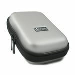 Ex-Pro® Silver Hard Clam Digital Camera Case MED Samsung Digimax 430 530 A4 A5