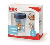 NUK Magic & Space set (mugg & napp+napphållare), blå