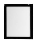 FRAMES BY POST Cadre Photo en Verre et Plastique Noir Brillant 1,9 cm 30,5 x 30,5 cm