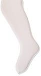 Jefferies Socks Baby-Girls Newborn Microfiber Rhumba Tights 1 Pack - white - 6-18 Months