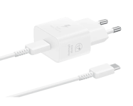 Samsung 25W GaN USB-C lader m/kabel White