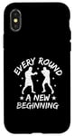 iPhone X/XS Every Round A New Beginning Kickboxing Kickbox Kickboxer Case