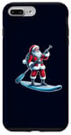 iPhone 7 Plus/8 Plus Stand-up Paddleboarding Santa Funny Hobbies Christmas Pajama Case