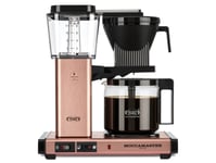 Moccamaster 53915, Droppande kaffebryggare, 1,25 l, Malat kaffe, 1520 W, Rose Gold