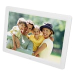 12Inch 1280*800HD Digital Photo Picture Frame Alarm Clock Movie Player Album GF0