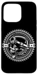 Coque pour iPhone 15 Pro Max Casque de motard Weekend Warrior Moto Gear & Chaînes