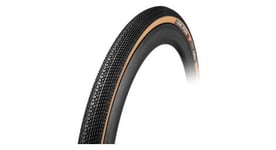 Pneu gravel tufo gravel speedero hd 700 mm tubeless ready souple puncture proof ply flancs beiges