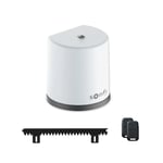 Motorisation de portail coulissant Freevia 400 RTS - Livrée avec 2 télécommandes Keypop et 4m de crémaillère - Compatible app TaHoma