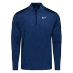 Nike Löpartröja 1/2 Zip Dri-FIT Element - Navy/Silver, storlek 3XL