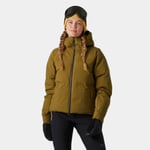 Helly Hansen Nora Kort Boble-skijakke Dame Brun M