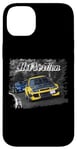 Coque pour iPhone 14 Plus CP9A Racing CAR jaune vs bleu