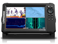 Lowrance Eagle 9" TripleShot HD Ekkolodd og kartplotter med svinger