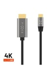 FIXED USB-C to HDMI 4K/60 Hz USB 3.1 Gen2 cable 2m - Black